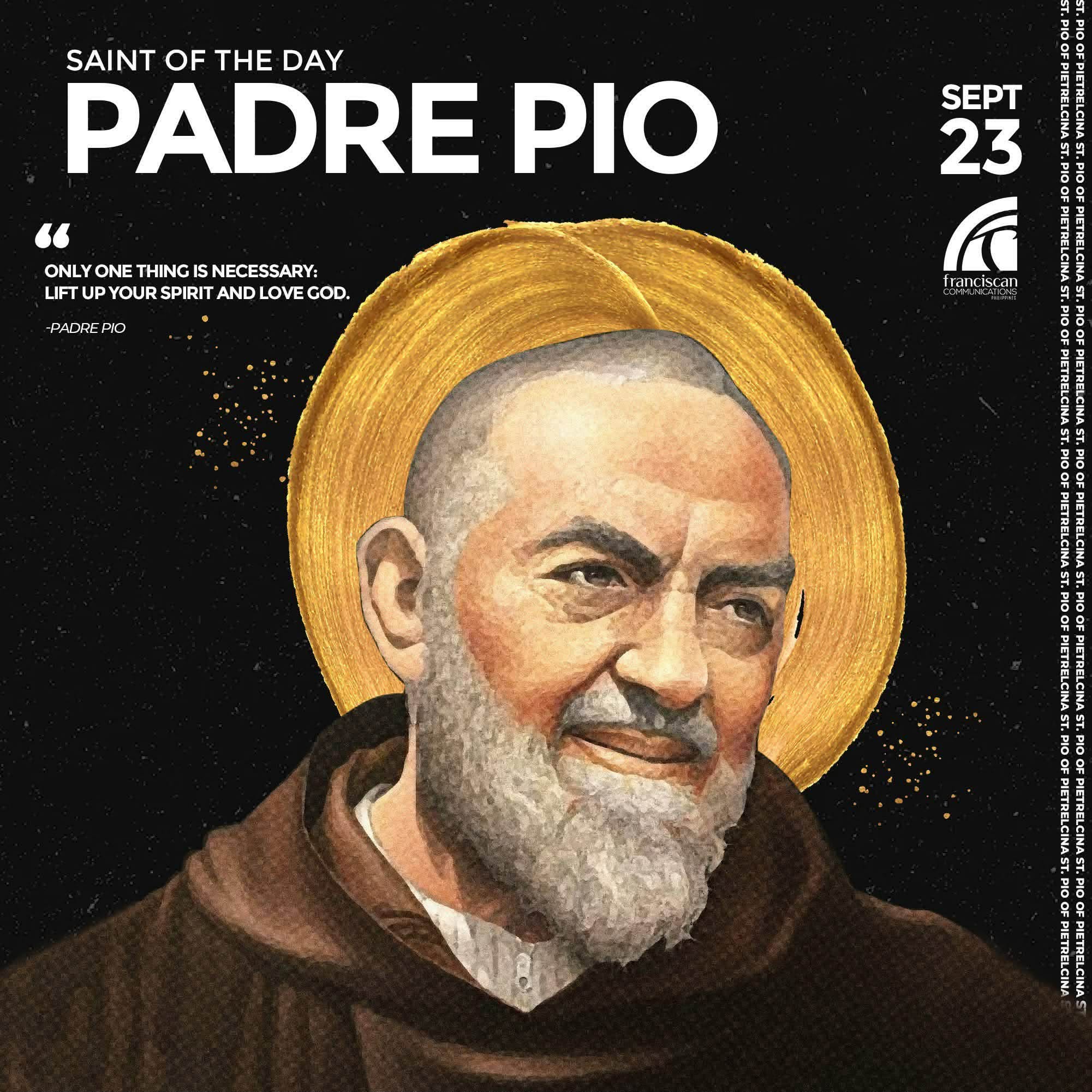 SAINT PADRE PIO OF PIETRELCINA Parish - Parochial Feast