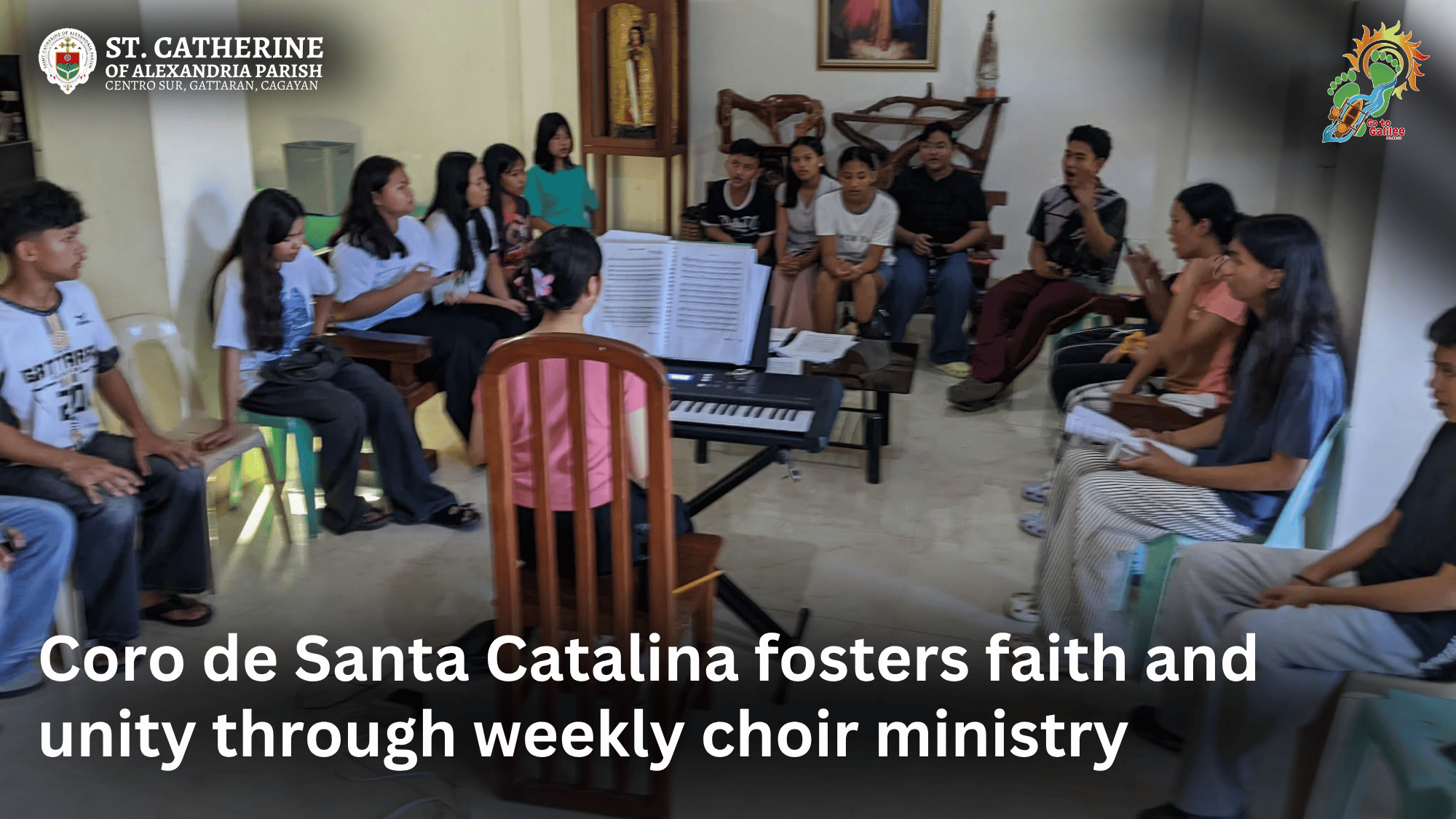 Coro de Santa Catalina fosters faith and unity through weekly choir ministry