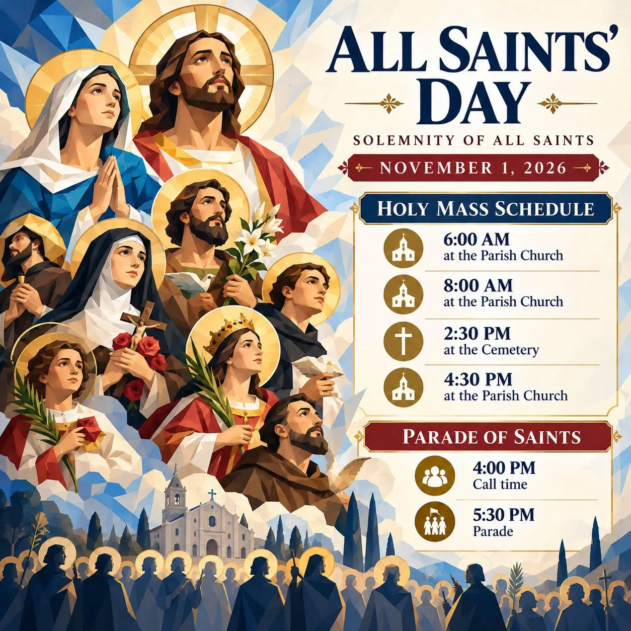SOLEMNITY OF ALL SAINTS DAY