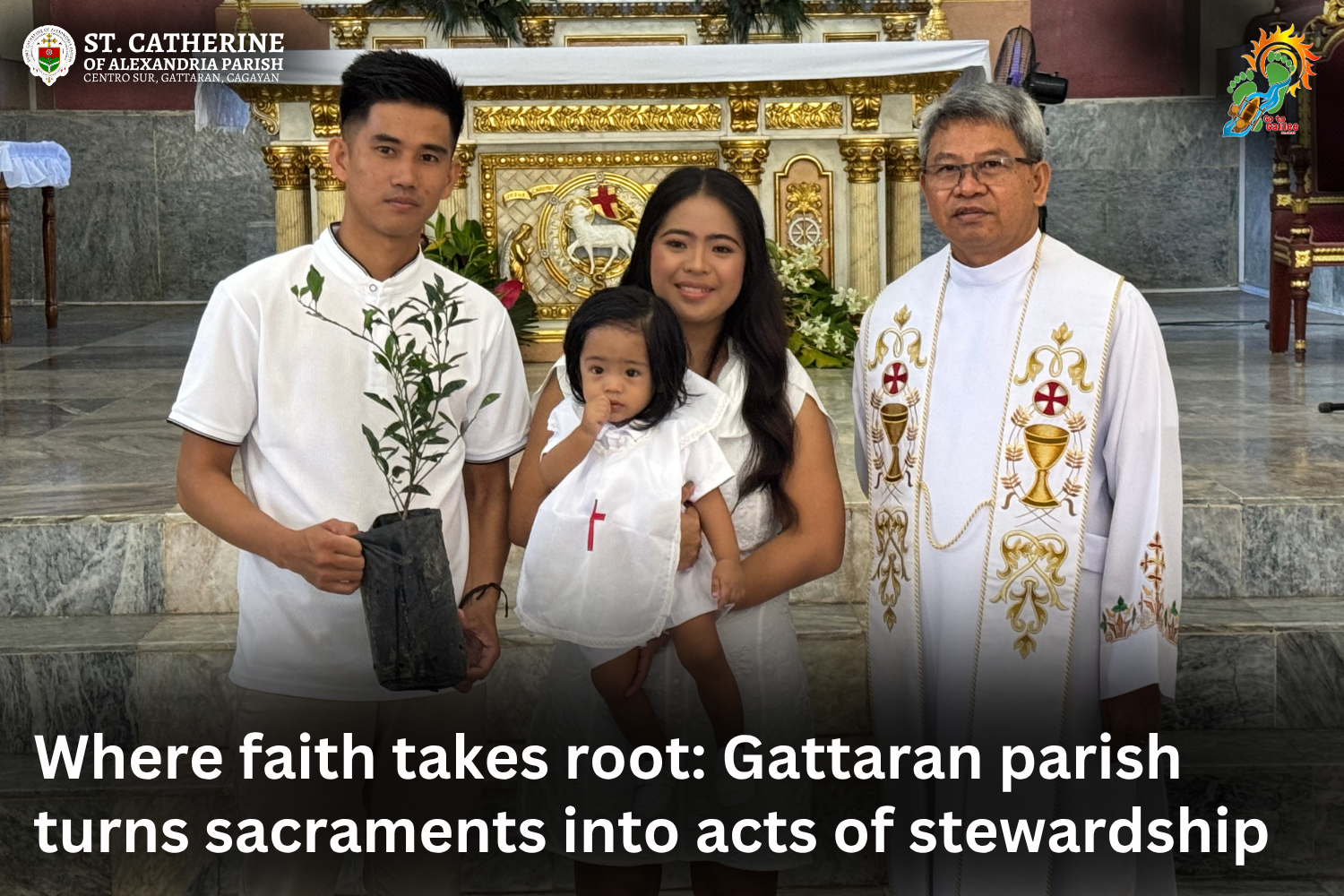 Where faith takes root: Gattaran parish turns sacraments into acts of stewardship