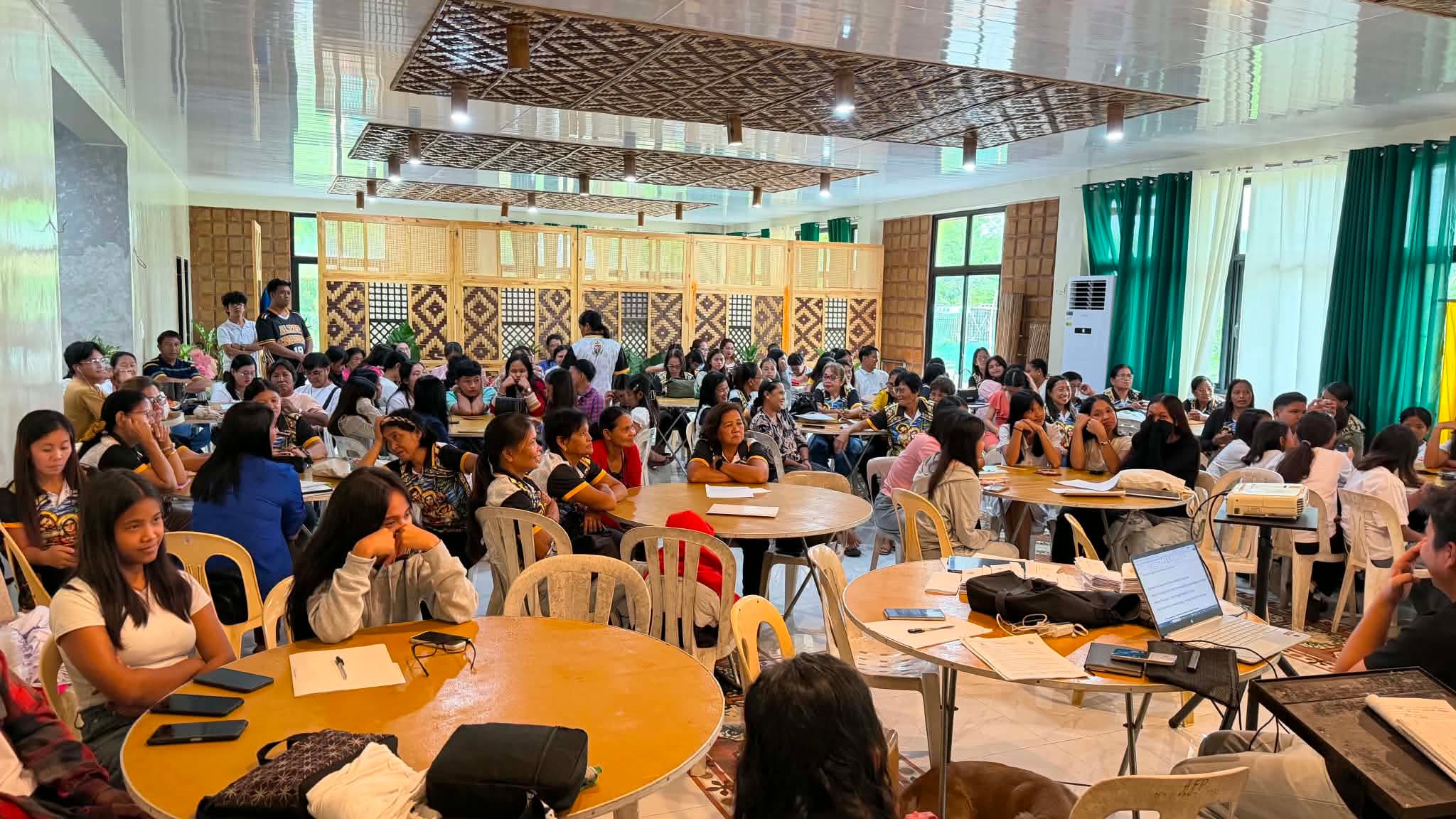 Mangiwanwan Gather for August Parish Life Exchange