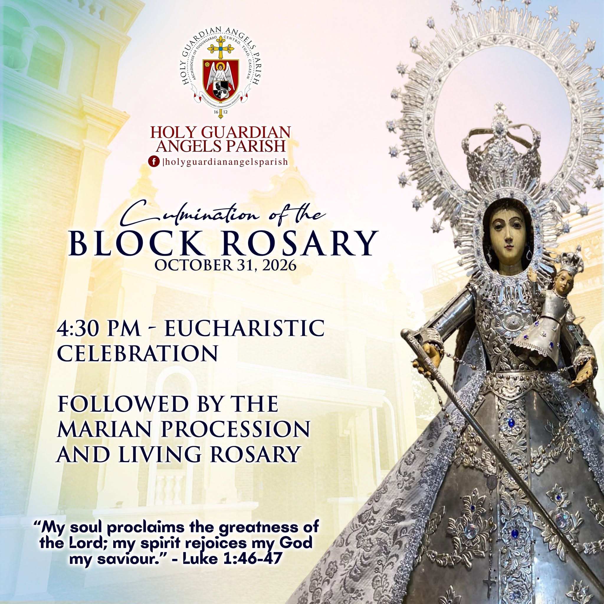 CULMINATION OF THE BLOCK ROSARY