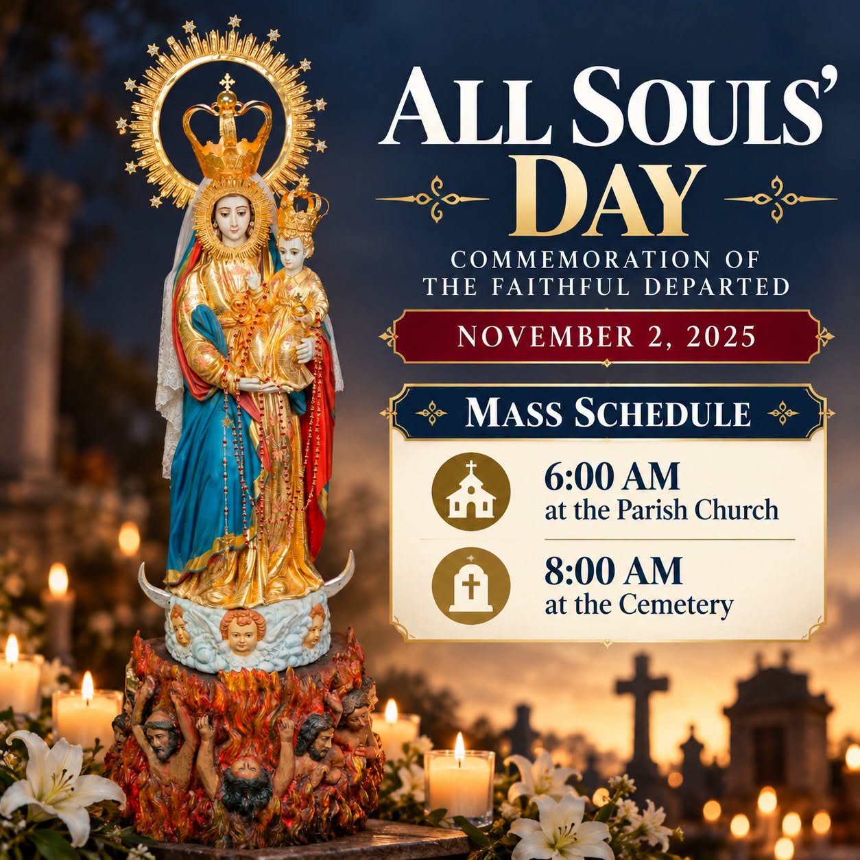 COMMEMORATION OF THE FAITHFUL DEPARTED