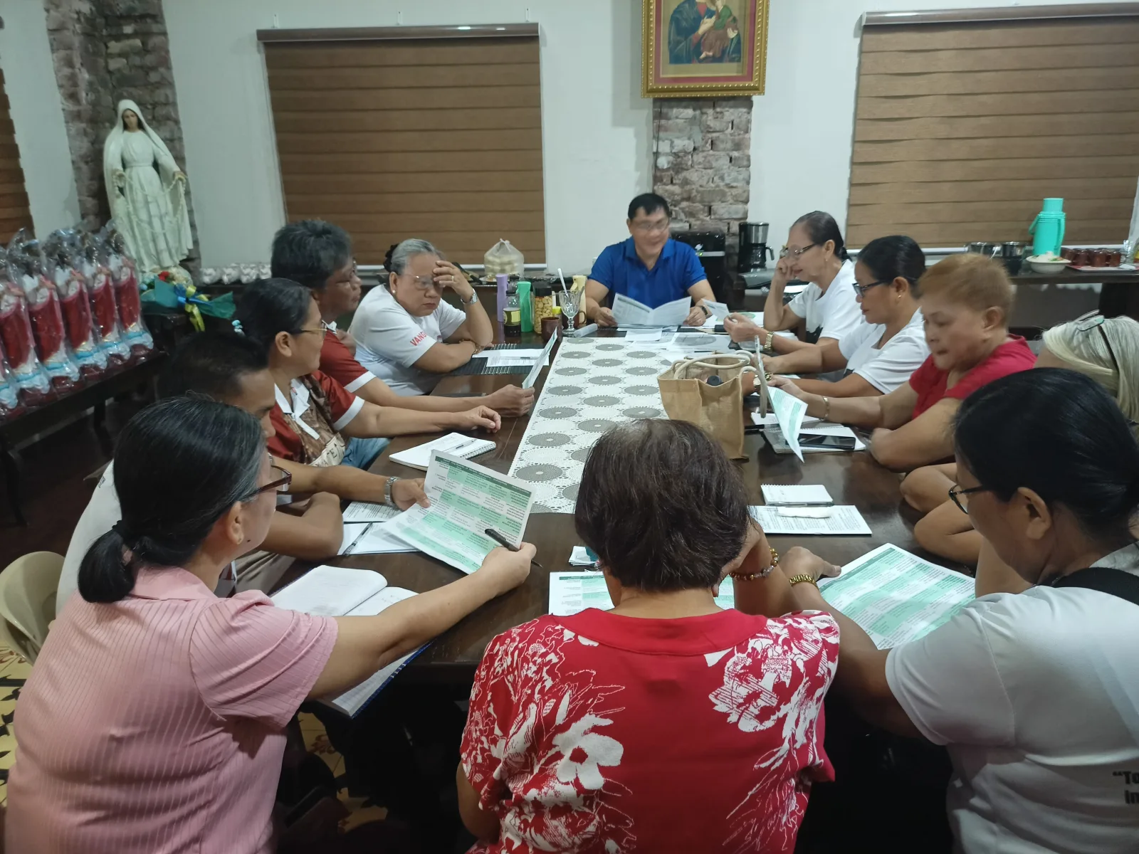 St. Philomene, Virgin Parish Technical Working Team Meeting