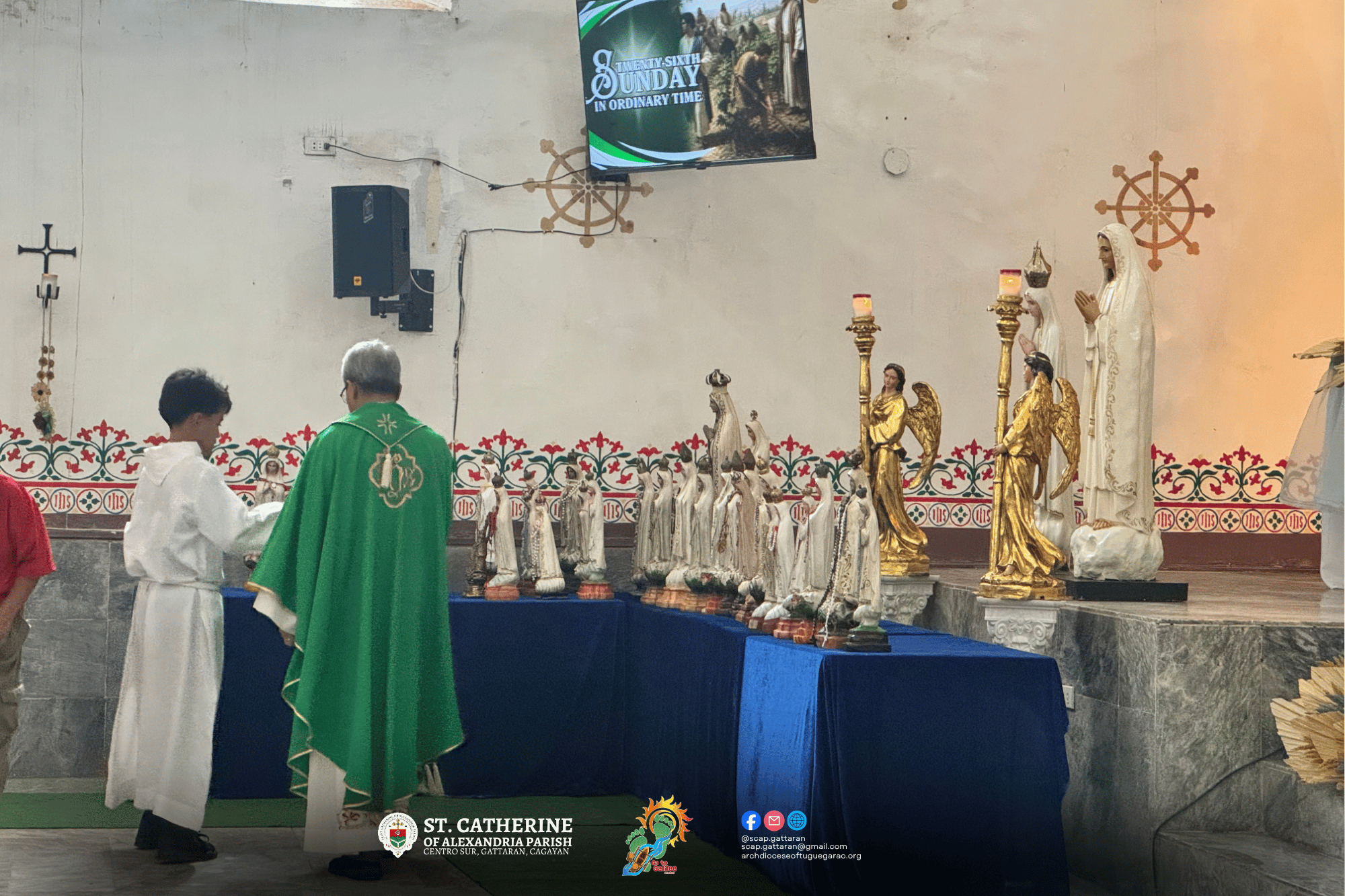 SCAP - Gattaran blesses Marian images and Rambak Santo Rosario 2026 facilitators image 1