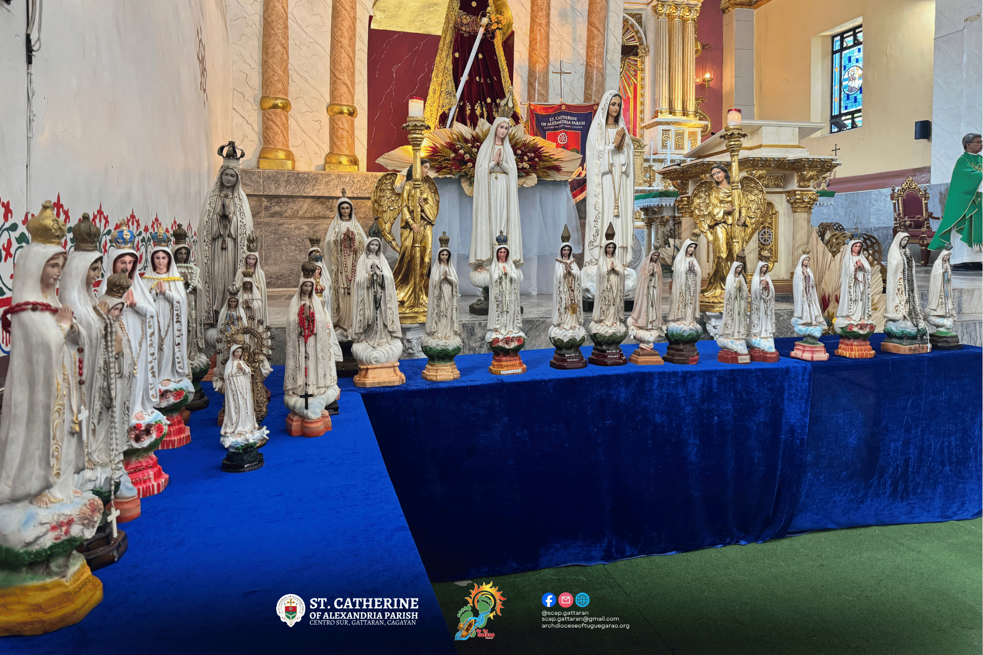 SCAP - Gattaran blesses Marian images and Rambak Santo Rosario 2026 facilitators image 2