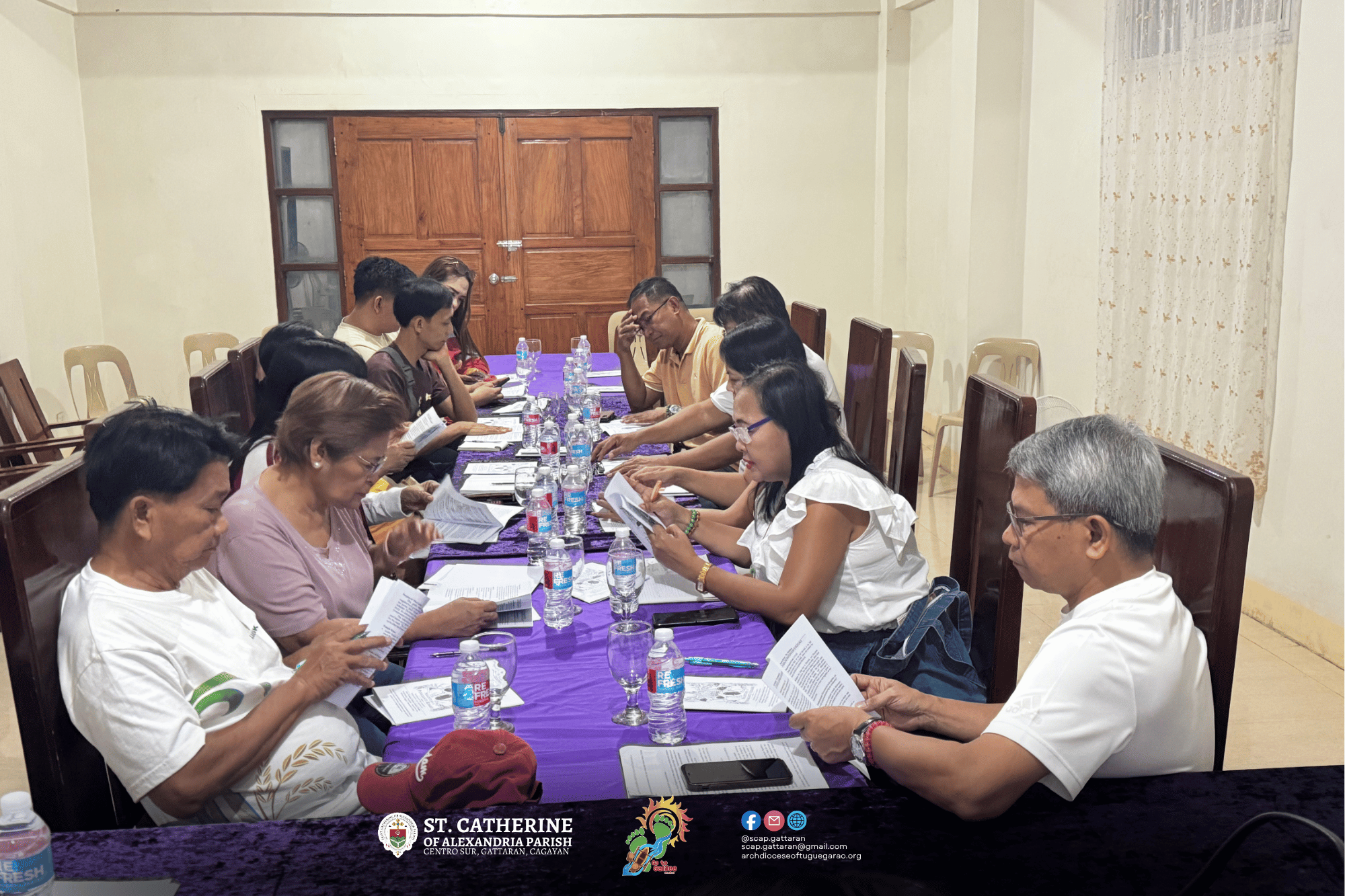 SCAP - Gattaran lay leaders assemble to plan Rambak Santo Rosario 2026 and advance parish missionary goals image 2