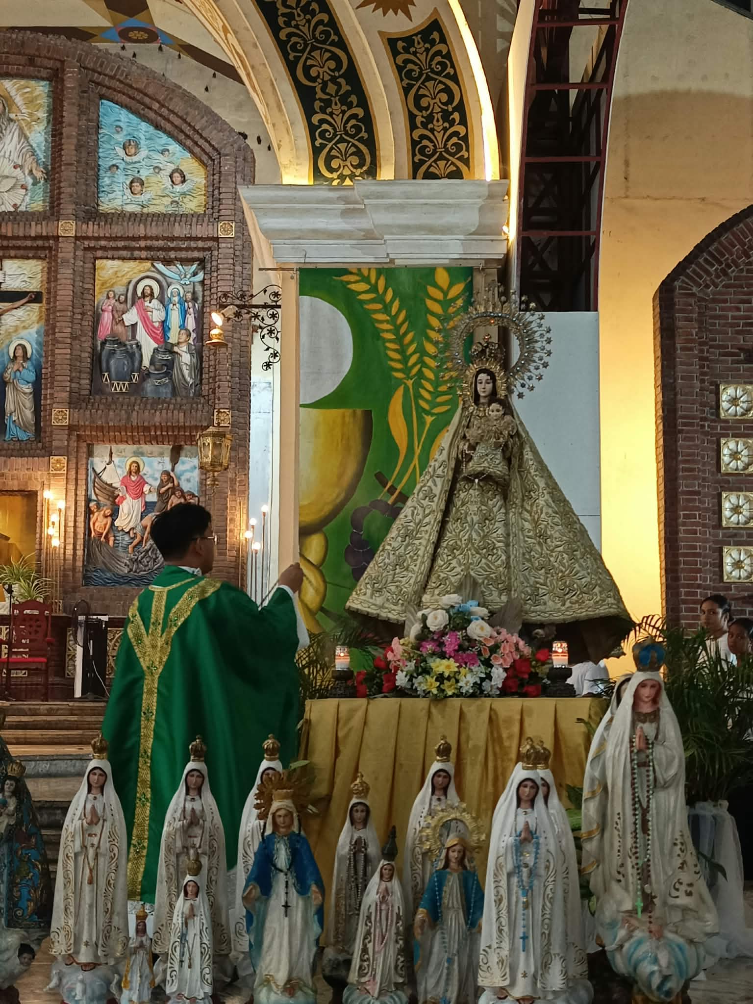Blessing of the images of Virgin mary image 2