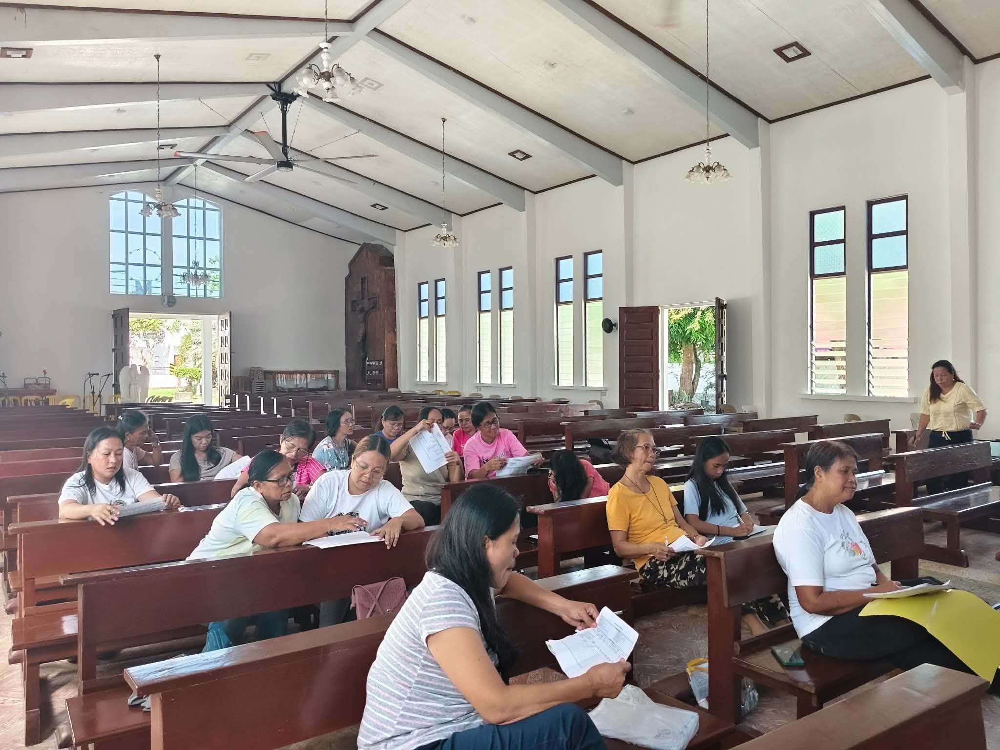 18 more hearts for service: New Encoders trained for Parish Profiling and BEC Revival photo 2