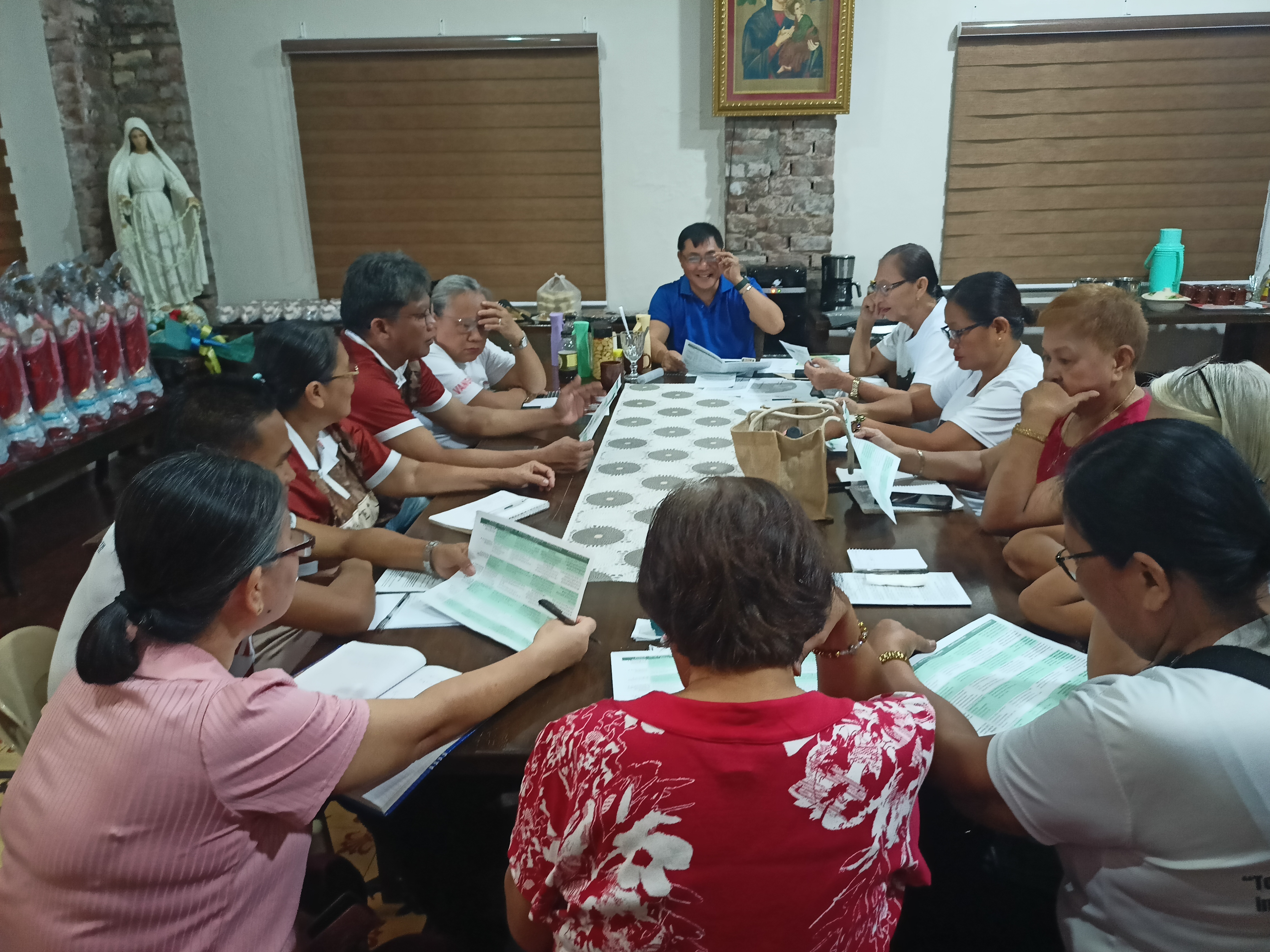 St. Philomene, Virgin Parish Technical Working Team Meeting image 3