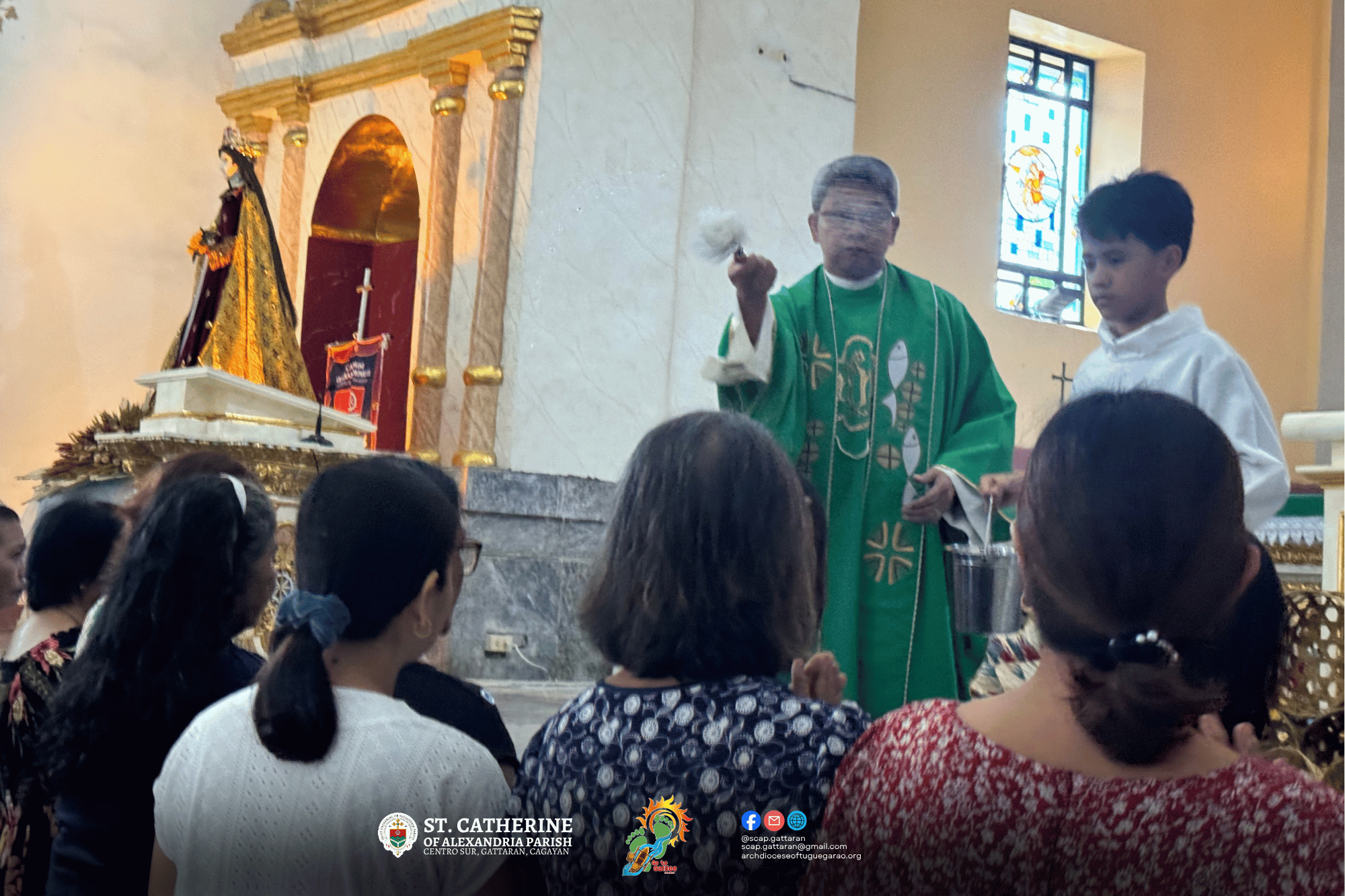 SCAP - Gattaran blesses Marian images and Rambak Santo Rosario 2026 facilitators image 3