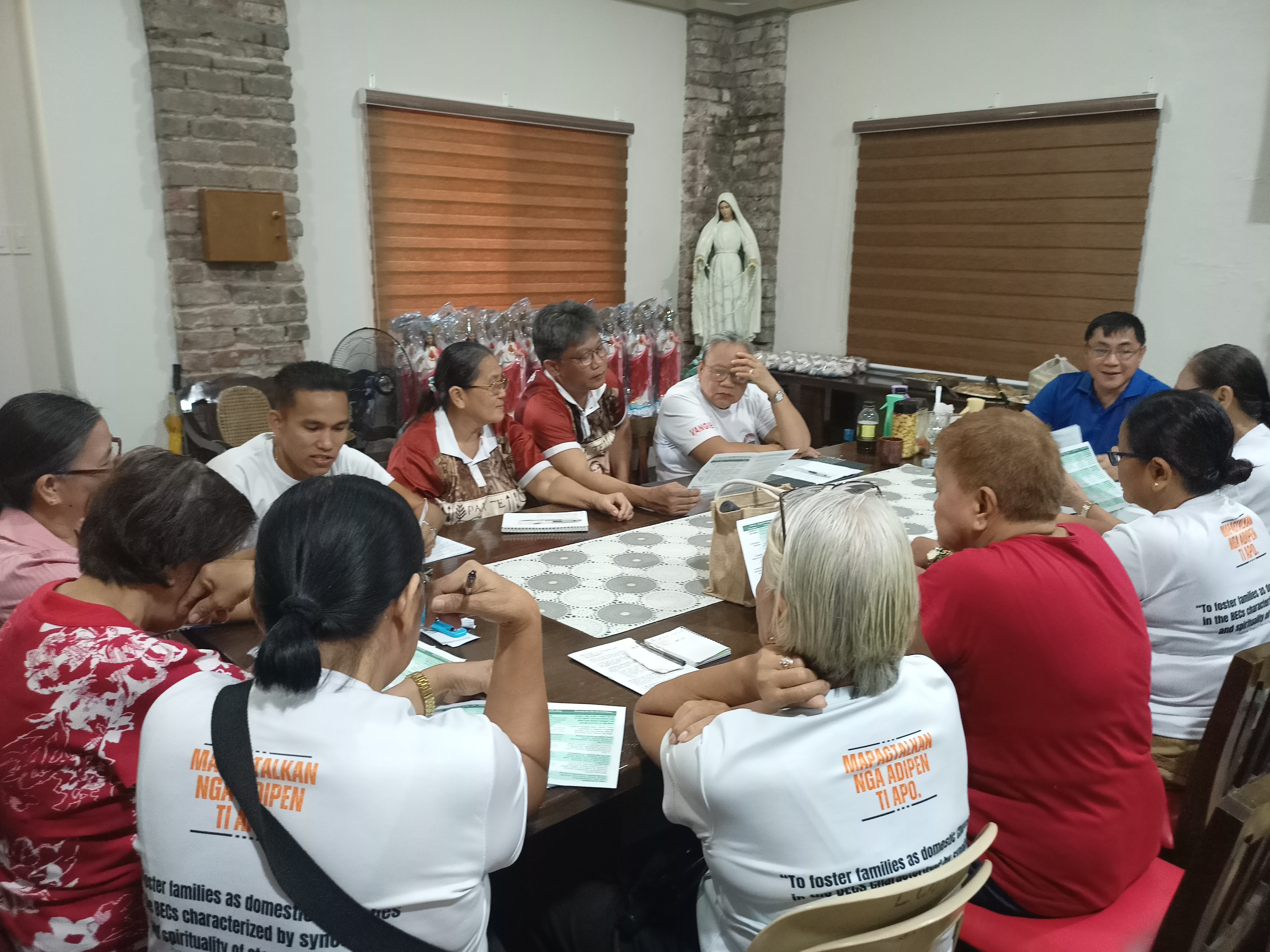 St. Philomene, Virgin Parish Technical Working Team Meeting image 1